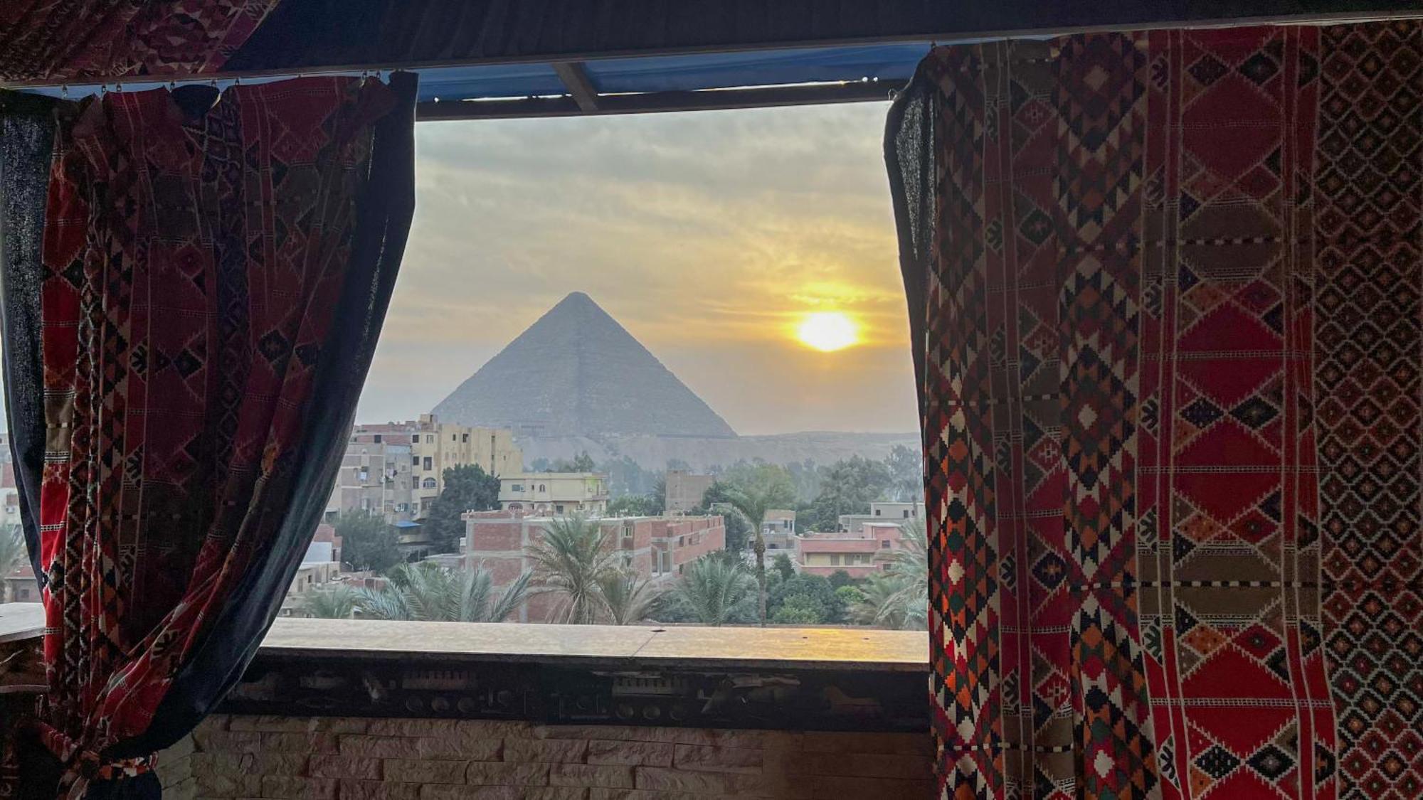 Master Pyramids Hotel Al Kawm al Akhdar Exteriér fotografie
