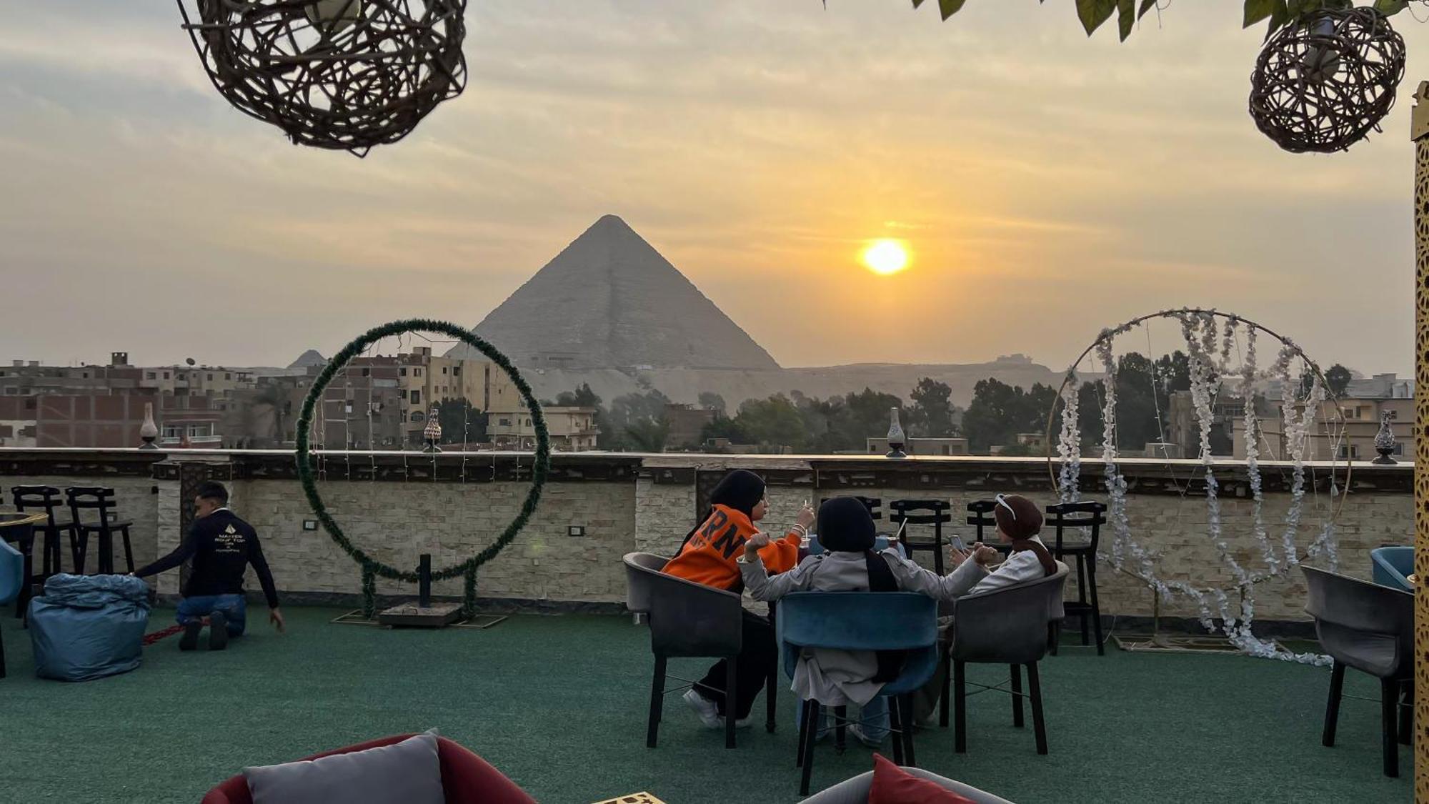 Master Pyramids Hotel Al Kawm al Akhdar Exteriér fotografie