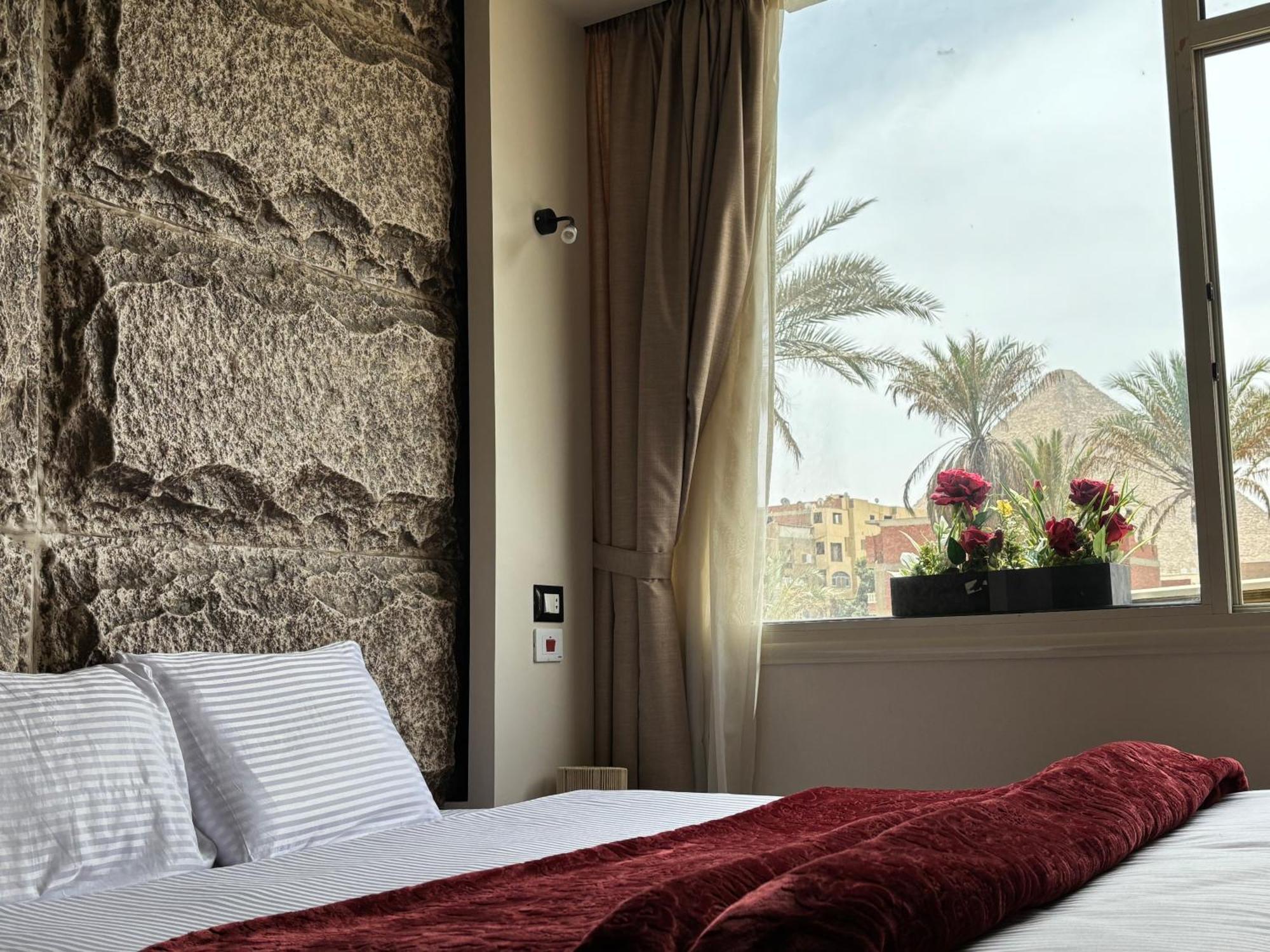 Master Pyramids Hotel Al Kawm al Akhdar Exteriér fotografie